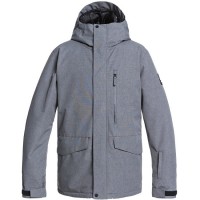 Quiksilver Mission Solid jkt (Heather Grey) - 21